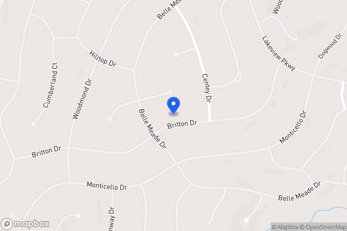 Map of 5544 Britton Dr