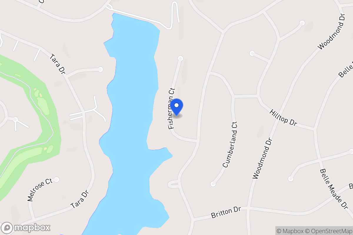 Map of 5548 Fisherman Ct