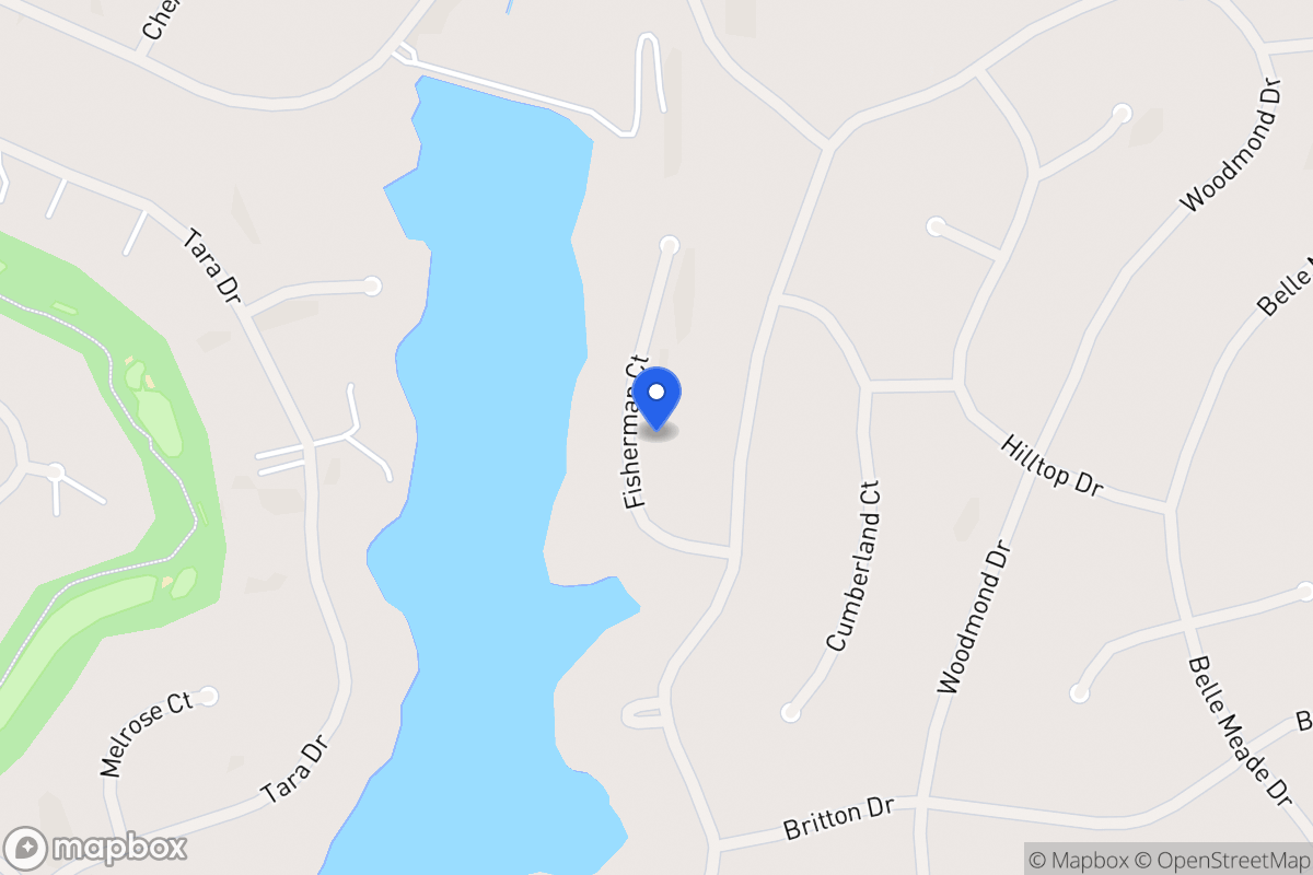 Map of 5549 Fisherman Ct
