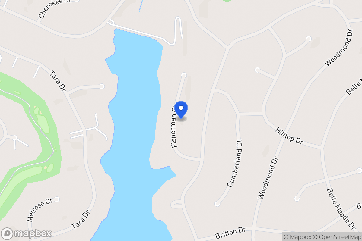 Map of 5550 Fisherman Ct