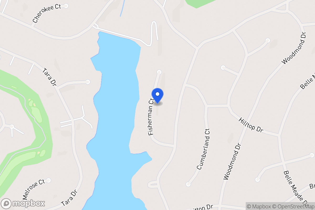 Map of 5551 Fisherman Ct