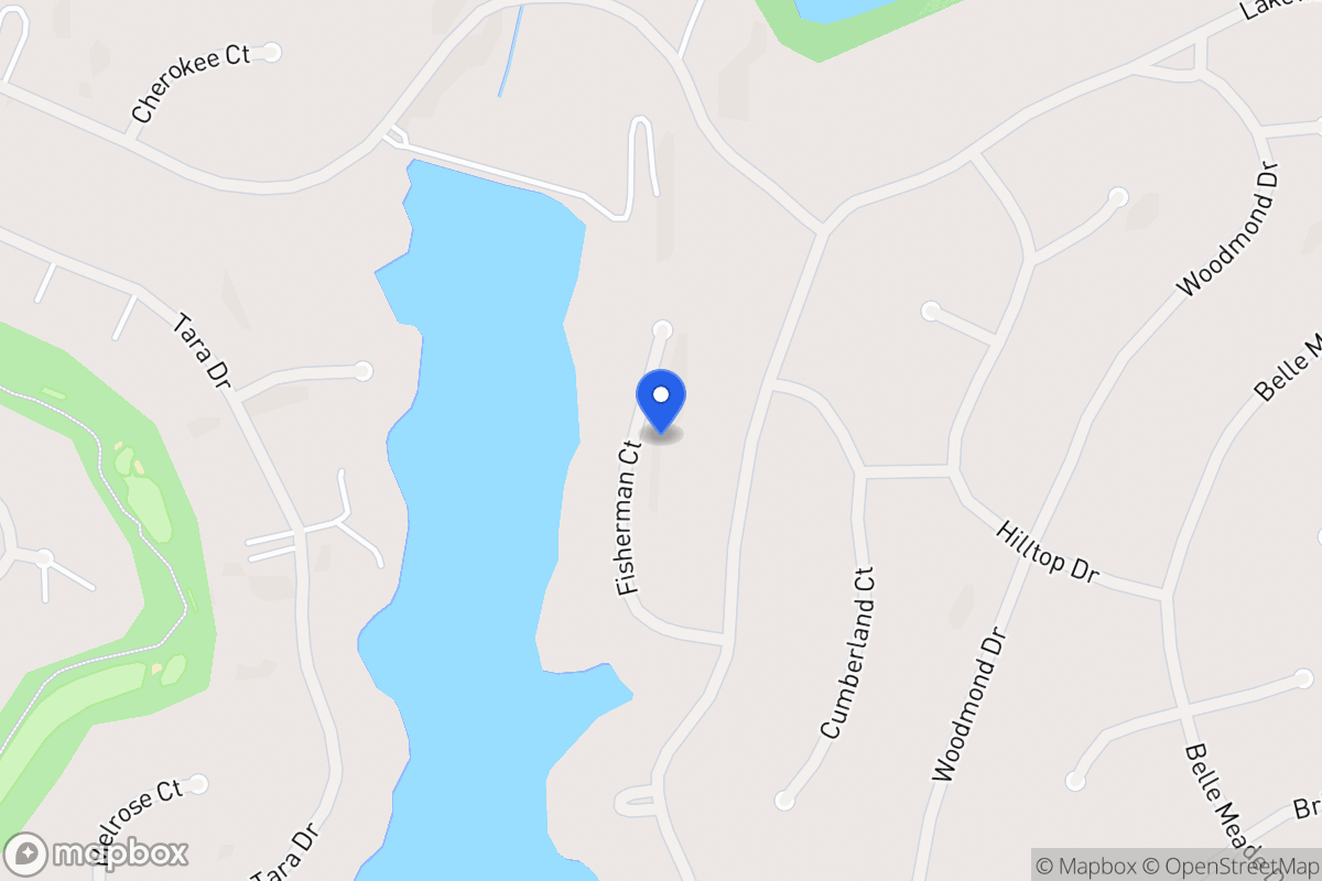 Map of 5552 Fisherman Ct