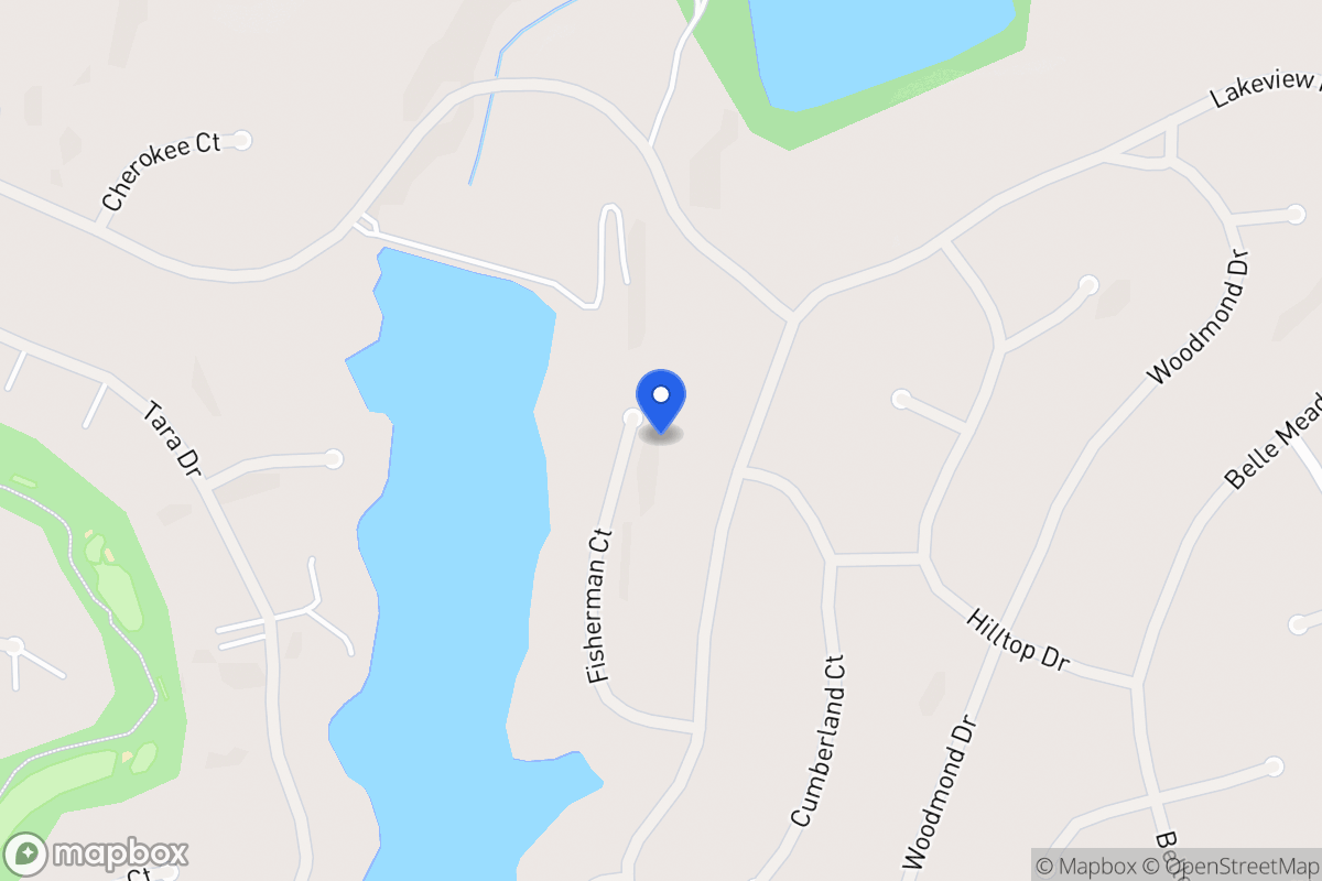 Map of 5555 Fisherman Ct