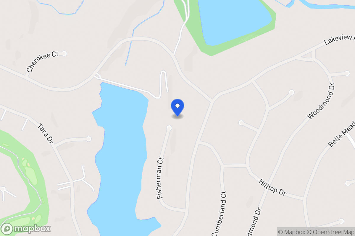 Map of 5557 Fisherman Ct
