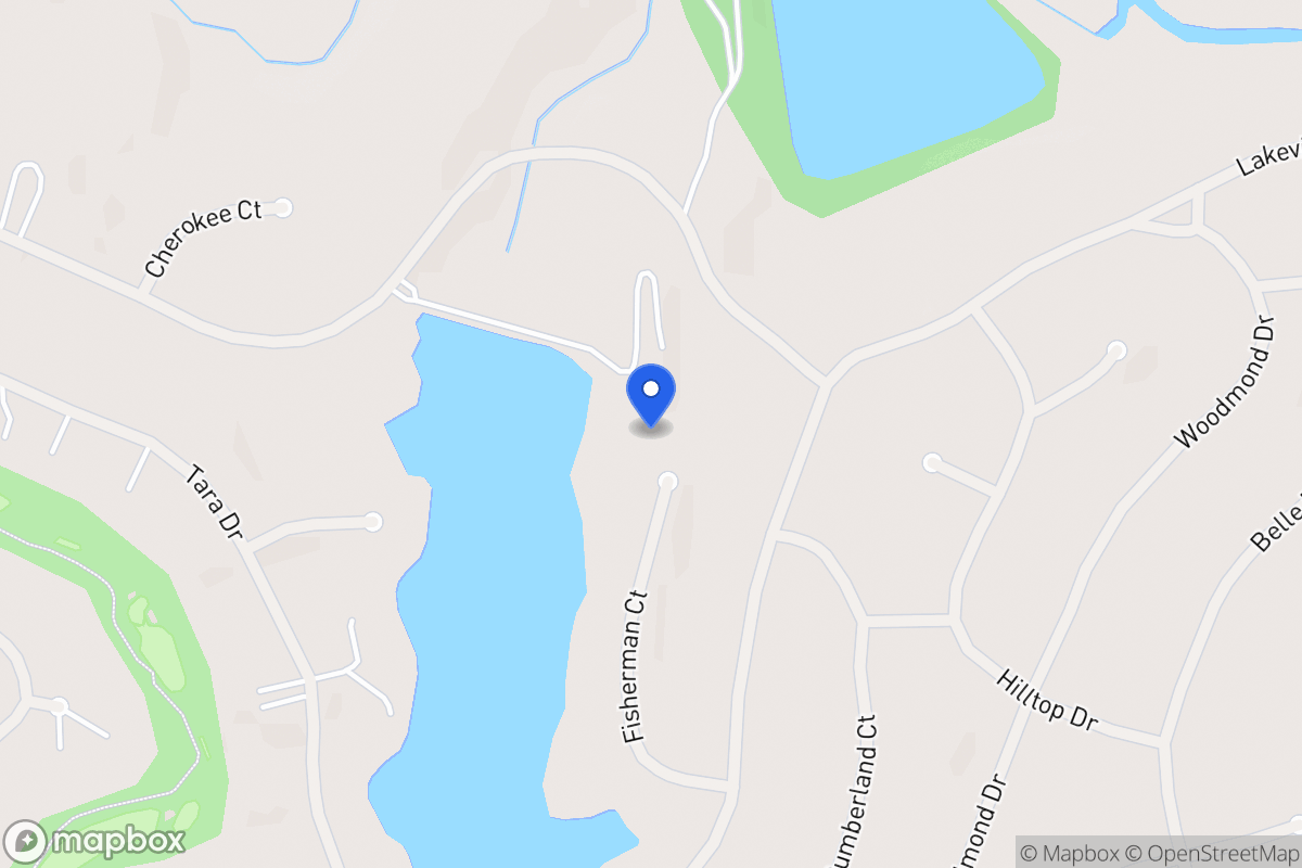 Map of 5558 Fisherman Ct
