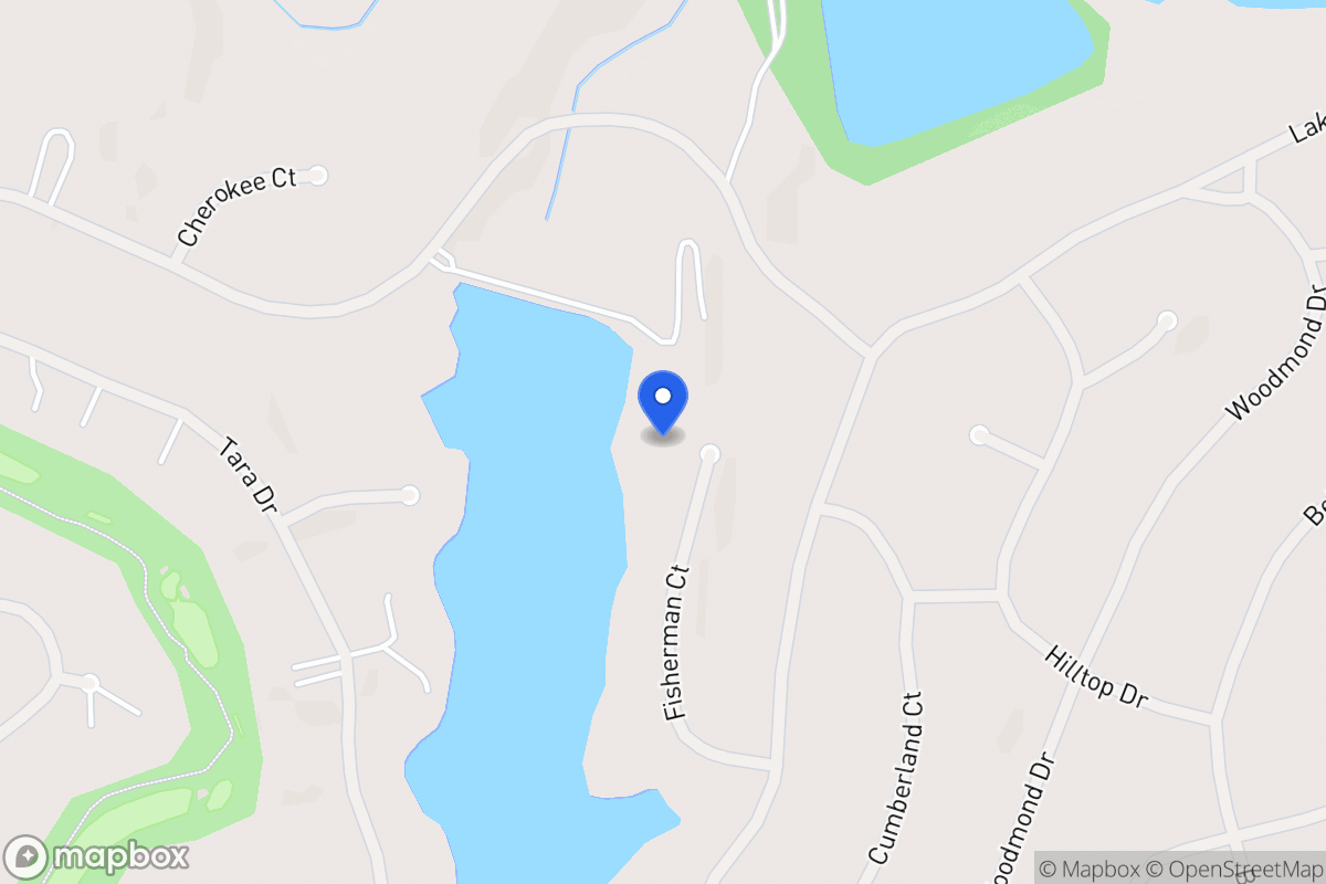 Map of 5560 Fisherman Ct