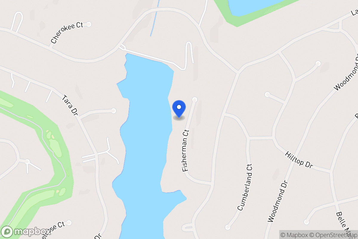 Map of 5562 Fisherman Ct