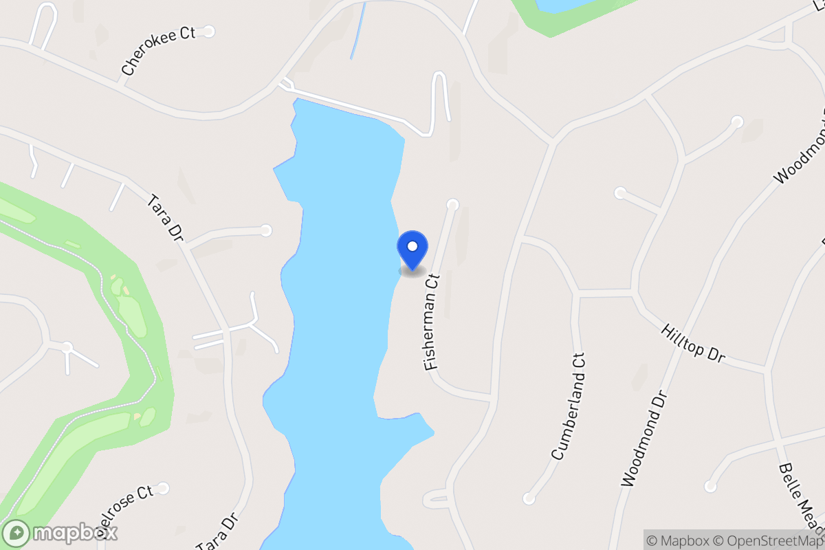 Map of 5563 Fisherman Ct