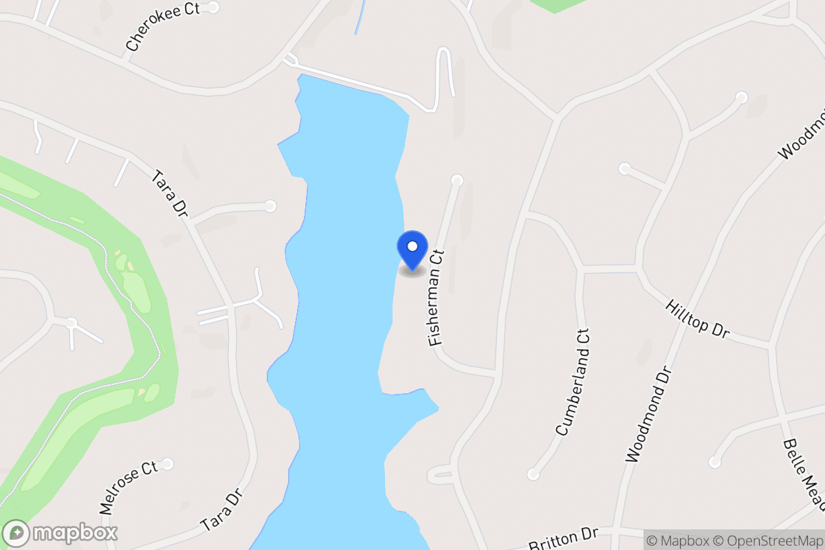 Map of 5564 Fisherman Ct