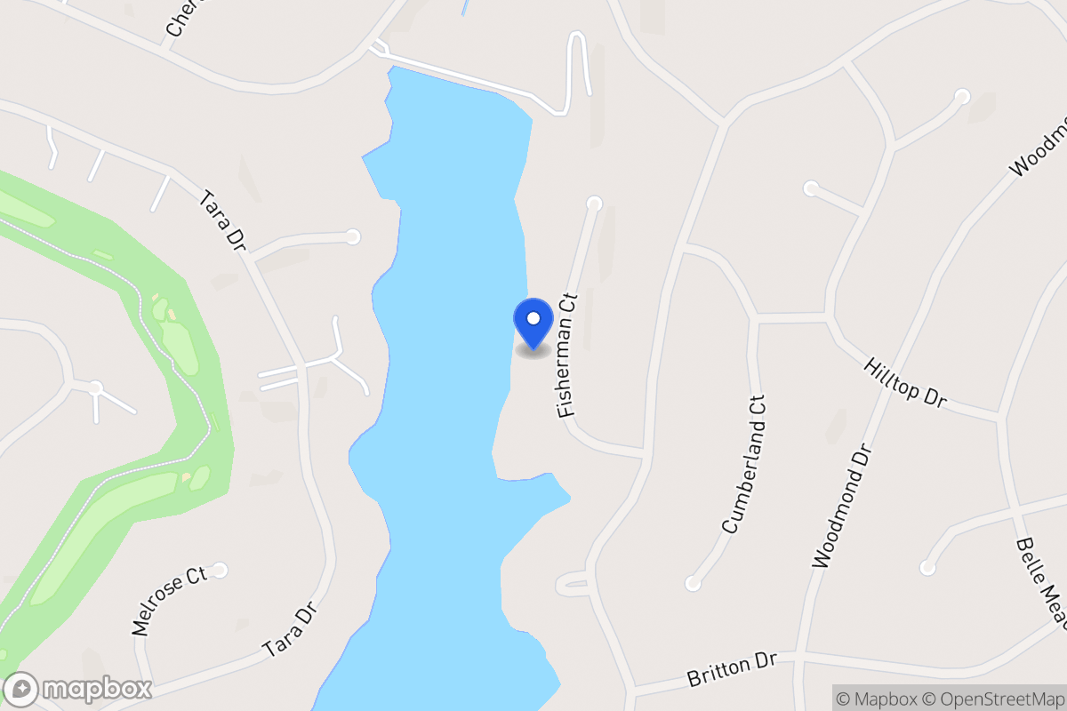 Map of 5565 Fisherman Ct