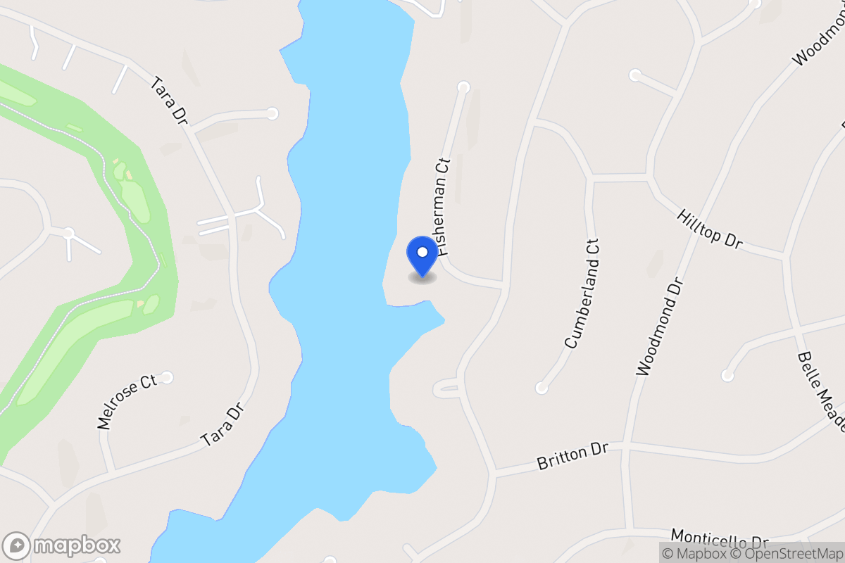 Map of 5569 Fisherman Ct