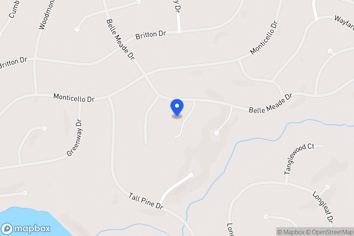Map of 6037 Oak Point Ct