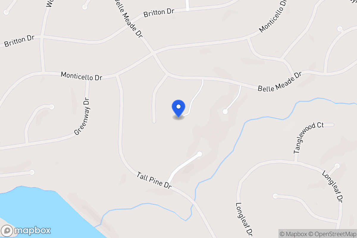 Map of 6040 Oak Point Ct