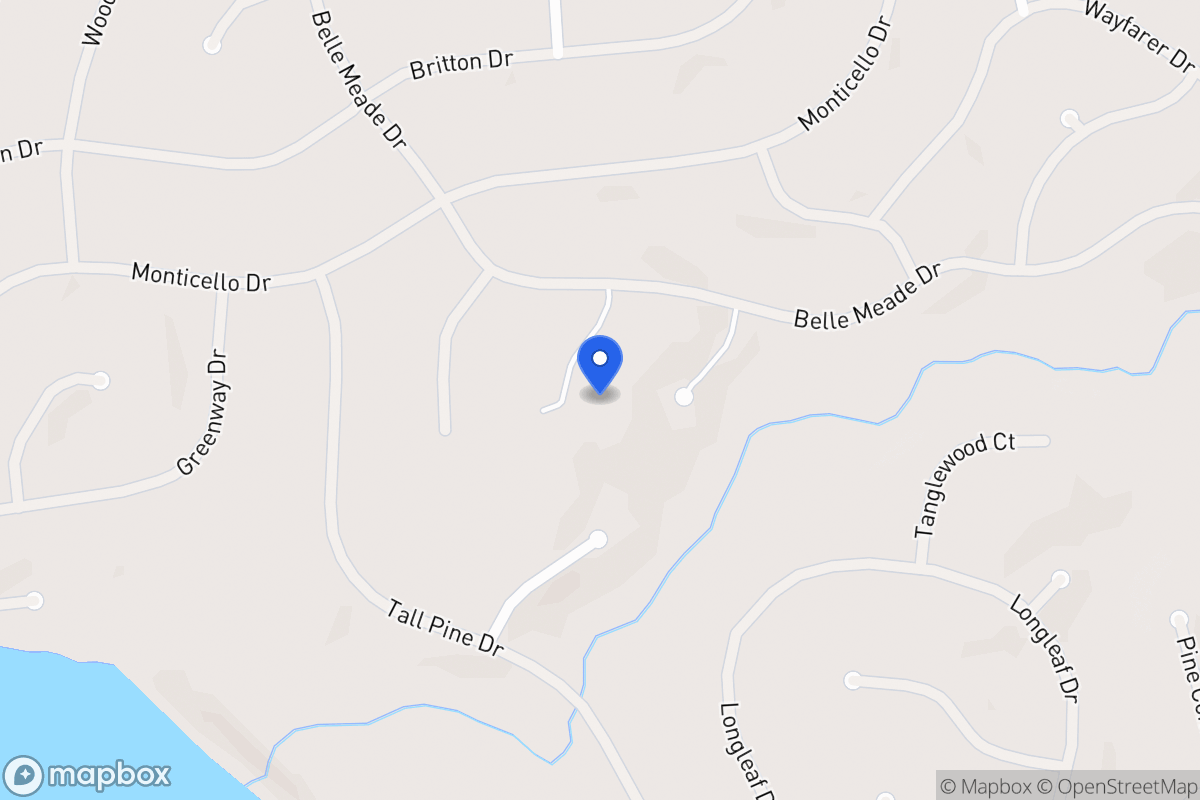 Map of 6043 Oak Point Ct