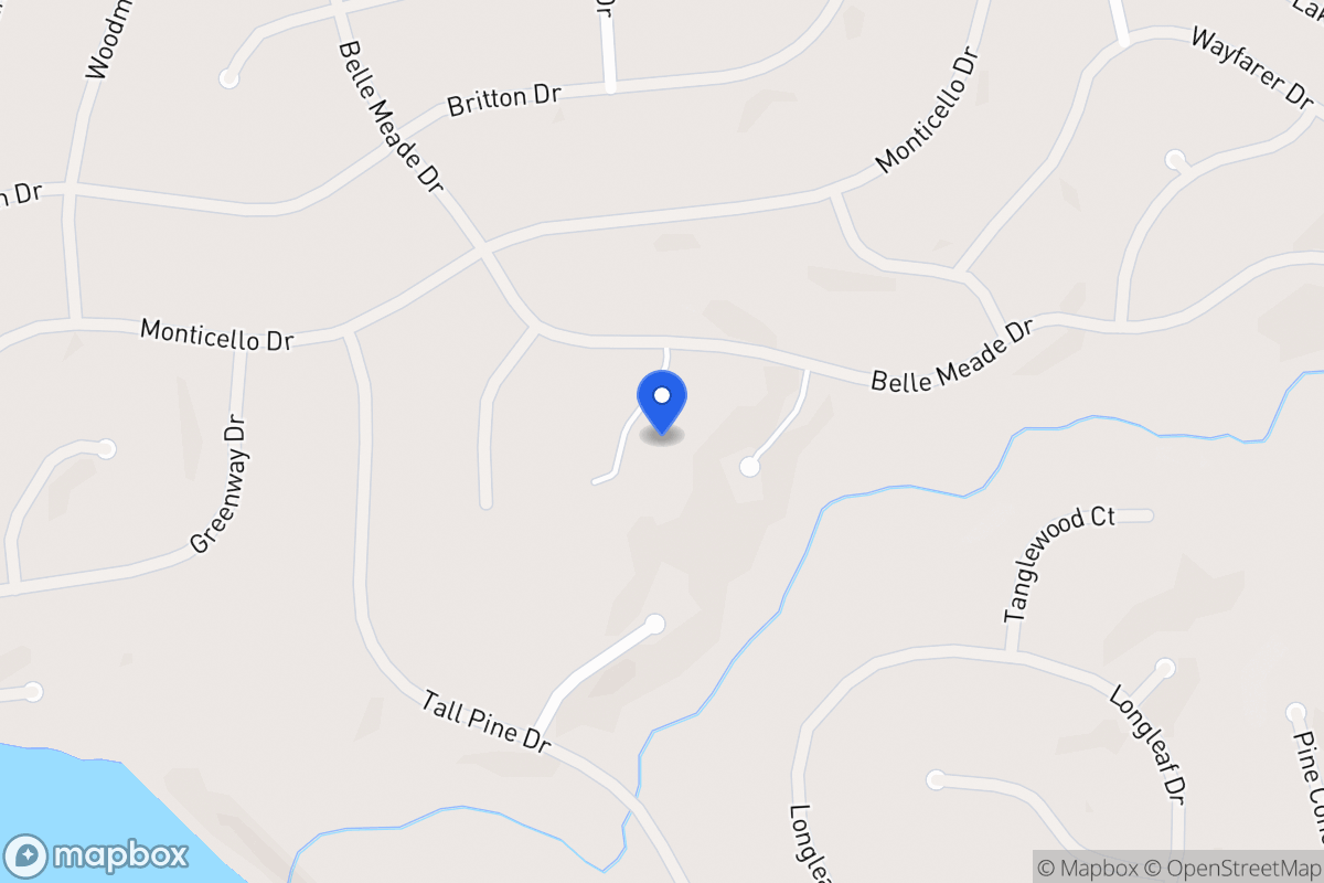 Map of 6044 Oak Point Ct
