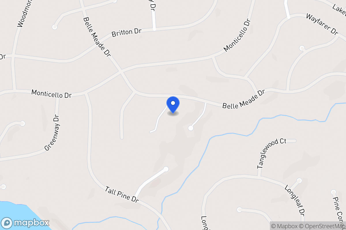 Map of 6045 Oak Point Ct