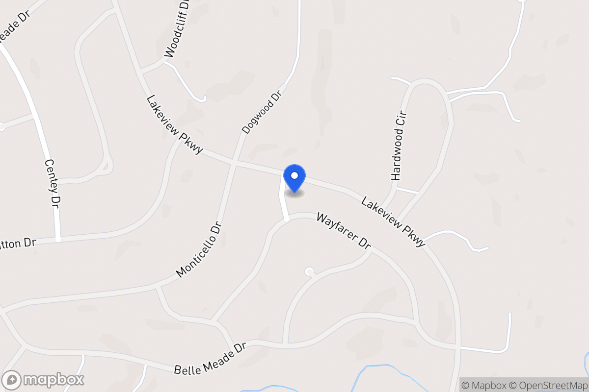 Map of 6097 Belle Way Dr