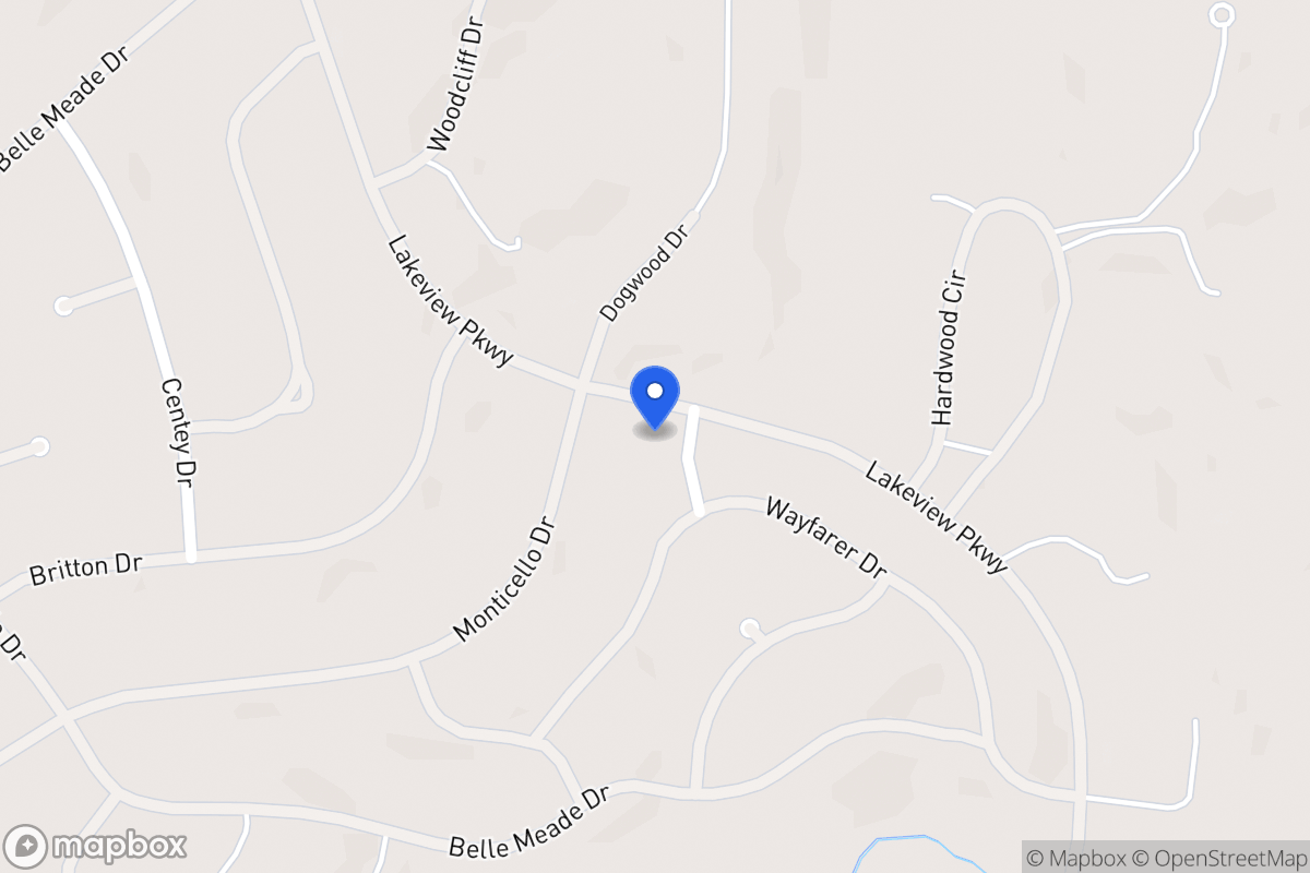 Map of 6098 Belle Way Dr