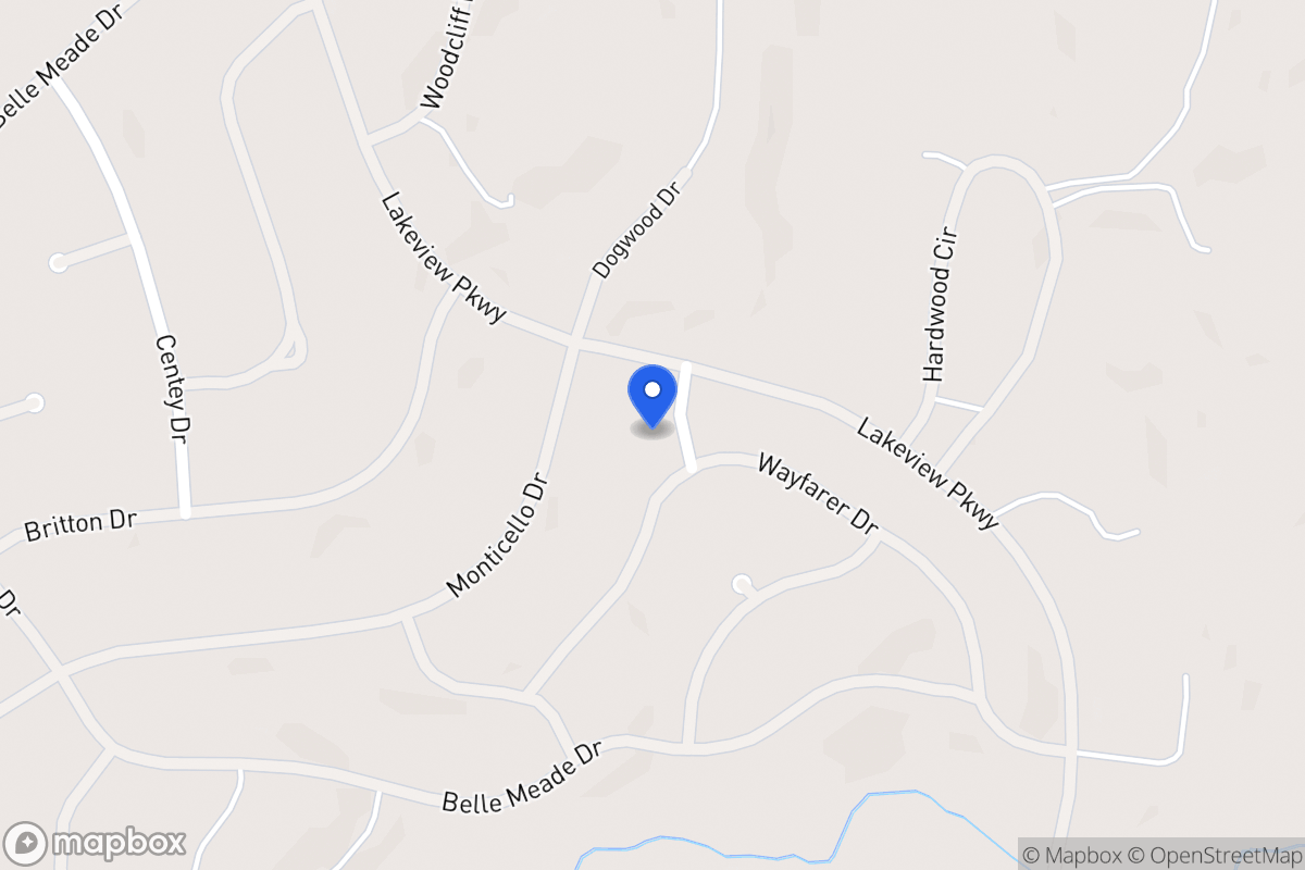 Map of 6099 Belle Way Dr