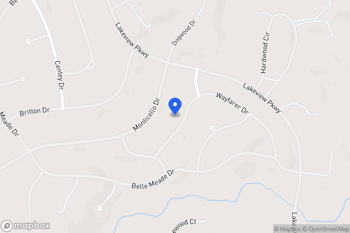 Map of 6103 Wayfarer Dr