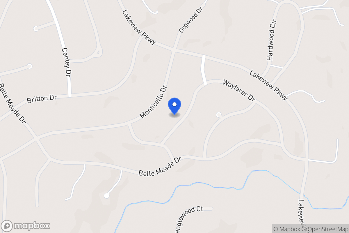 Map of 6105 Wayfarer Dr