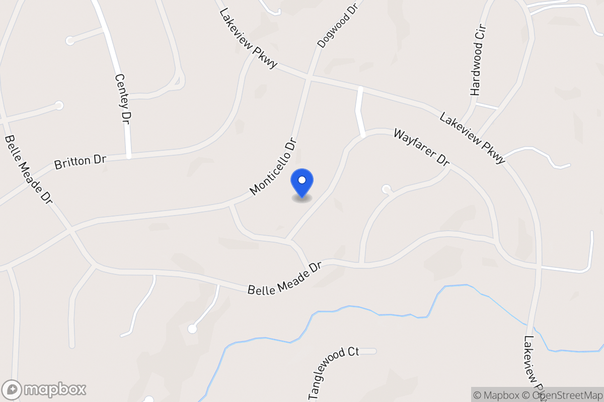 Map of 6106 Wayfarer Dr