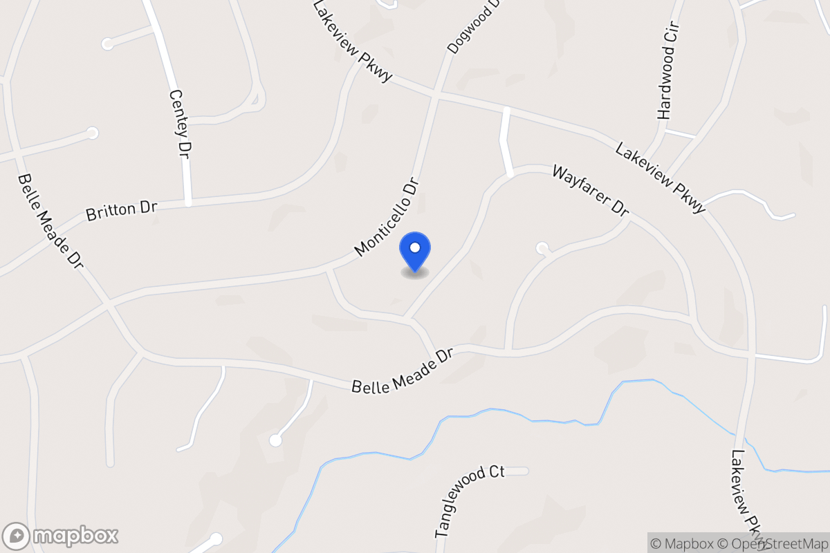 Map of 6107 Wayfarer Dr