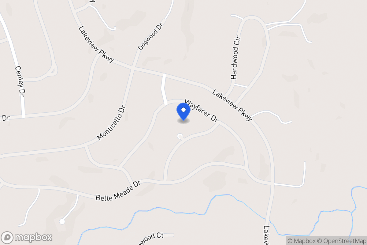 Map of 6162 Amherst Dr