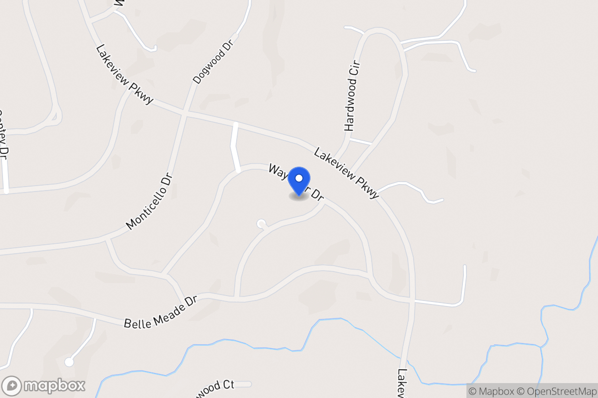Map of 6165 Amherst Dr