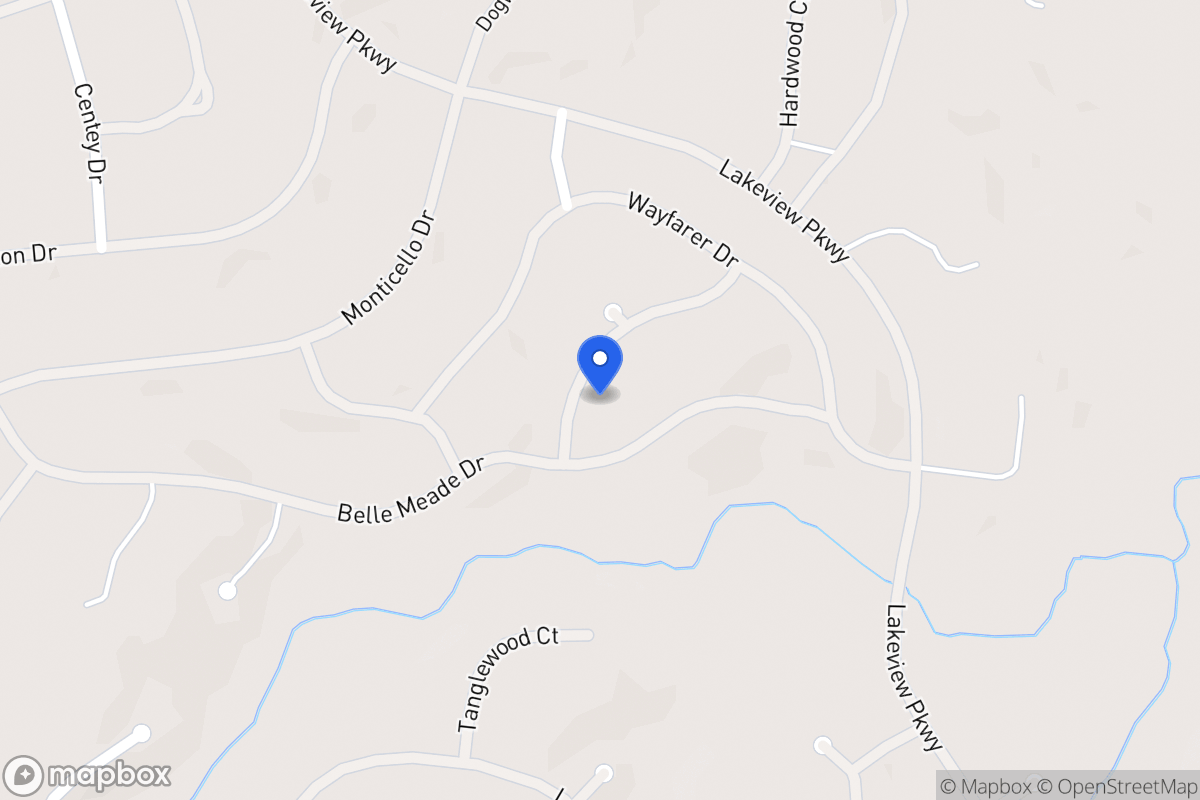 Map of 6180 Amherst Dr