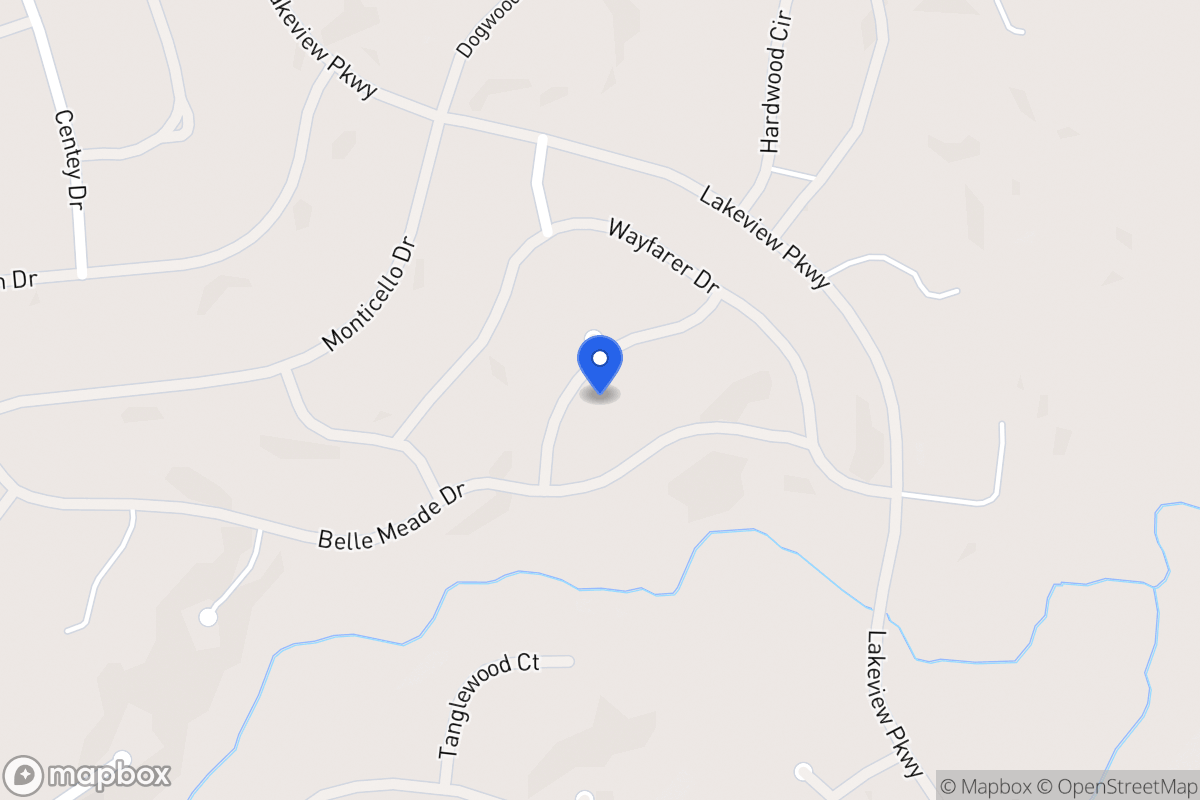 Map of 6181 Amherst Dr