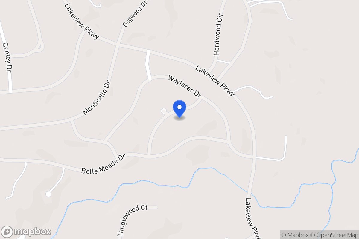 Map of 6183 Amherst Dr