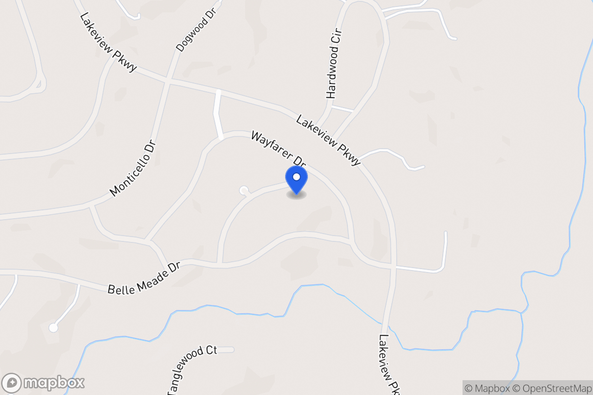 Map of 6185 Amherst Dr