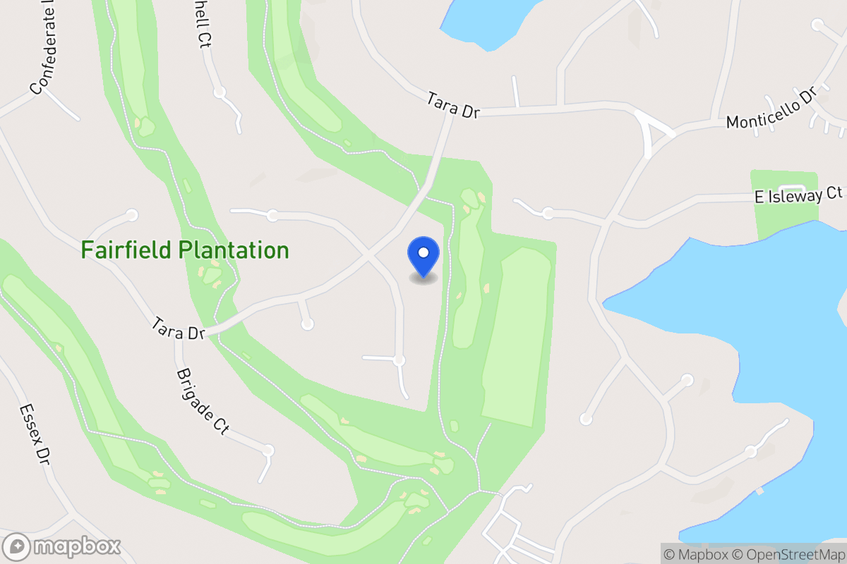 Map of 7010 S Pinewood Ct