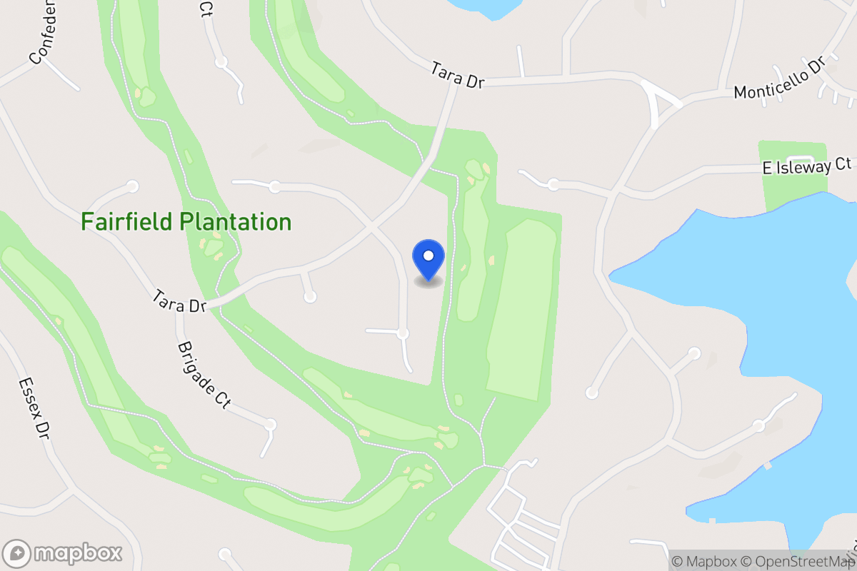Map of 7011 S Pinewood Ct