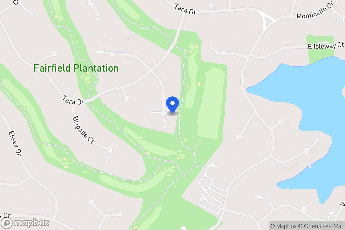 Map of 7013 S Pinewood Ct