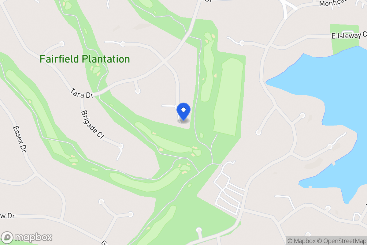Map of 7014 S Pinewood Ct