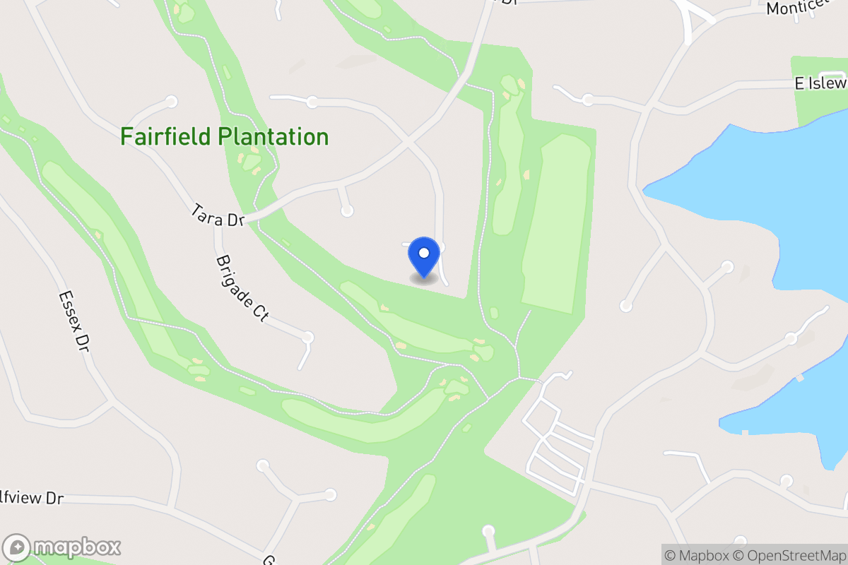Map of 7015 S Pinewood Ct
