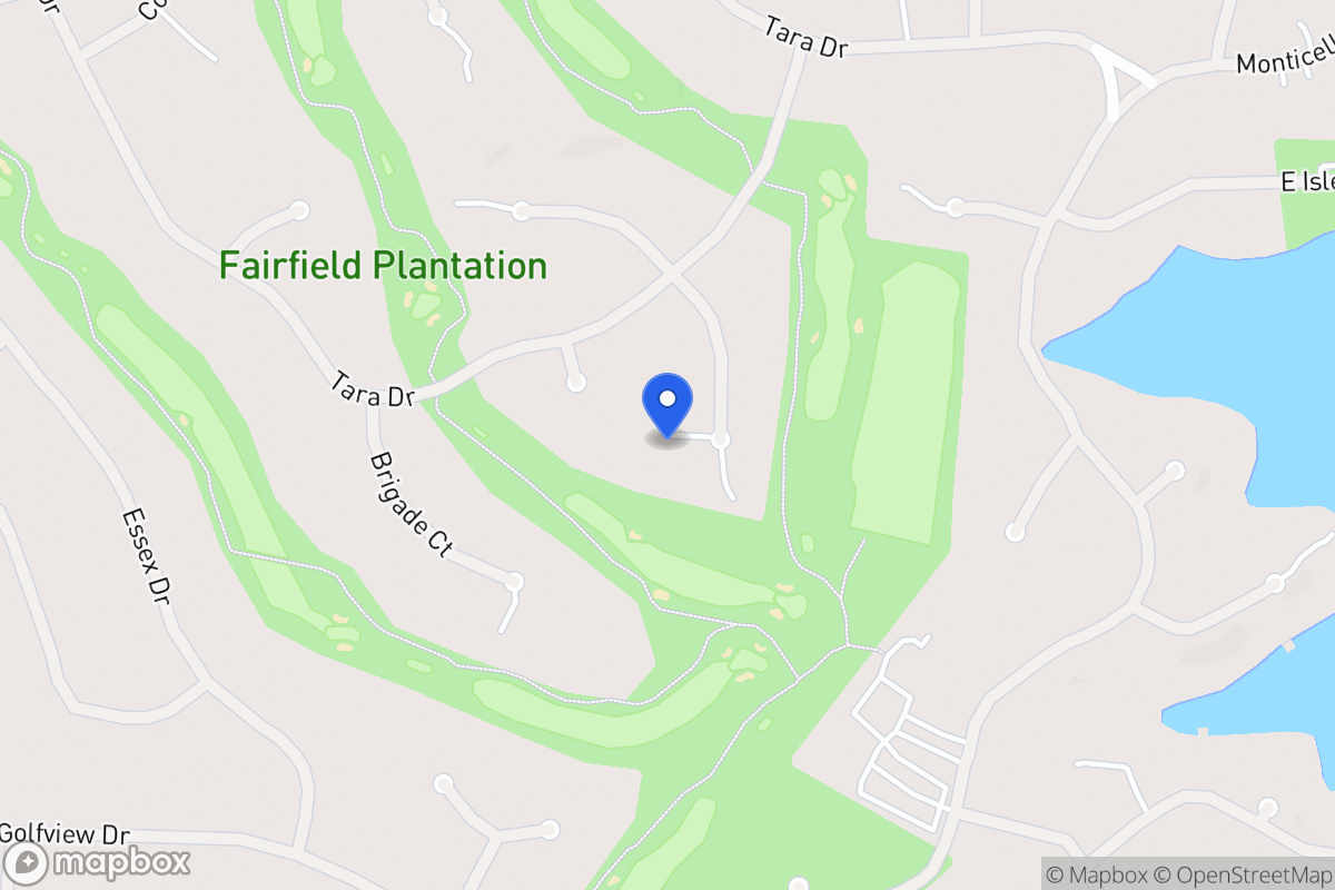 Map of 7016 S Pinewood Ct