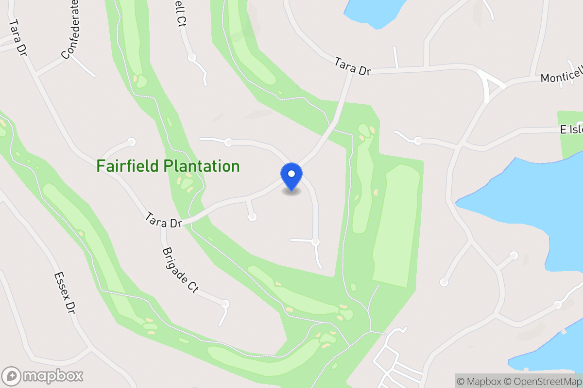 Map of 7019 S Pinewood Ct