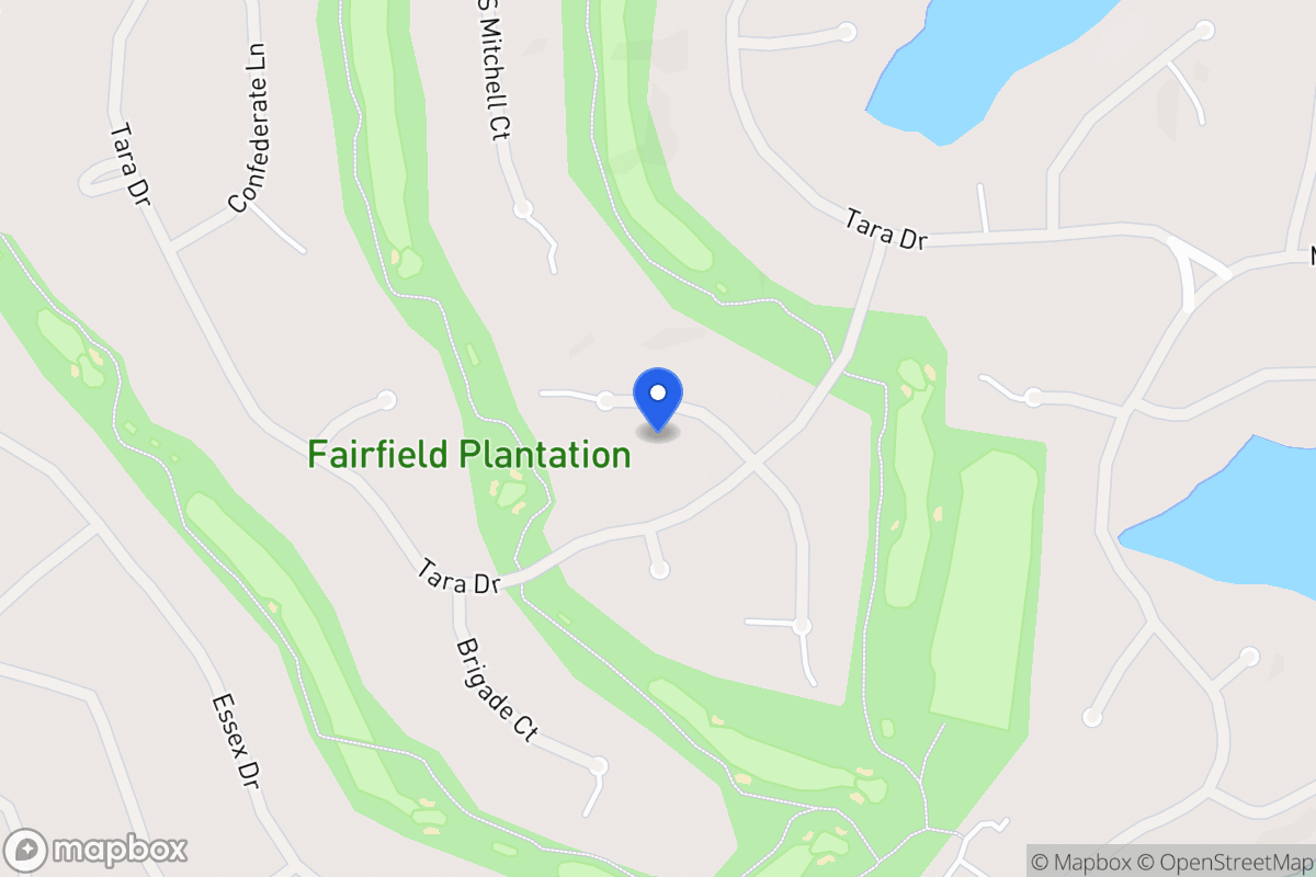 Map of 7029 N Pinewood Ct