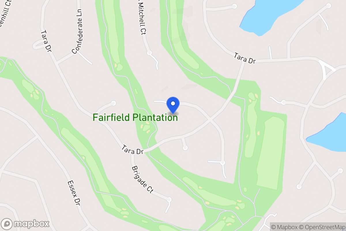 Map of 7030 N Pinewood Ct