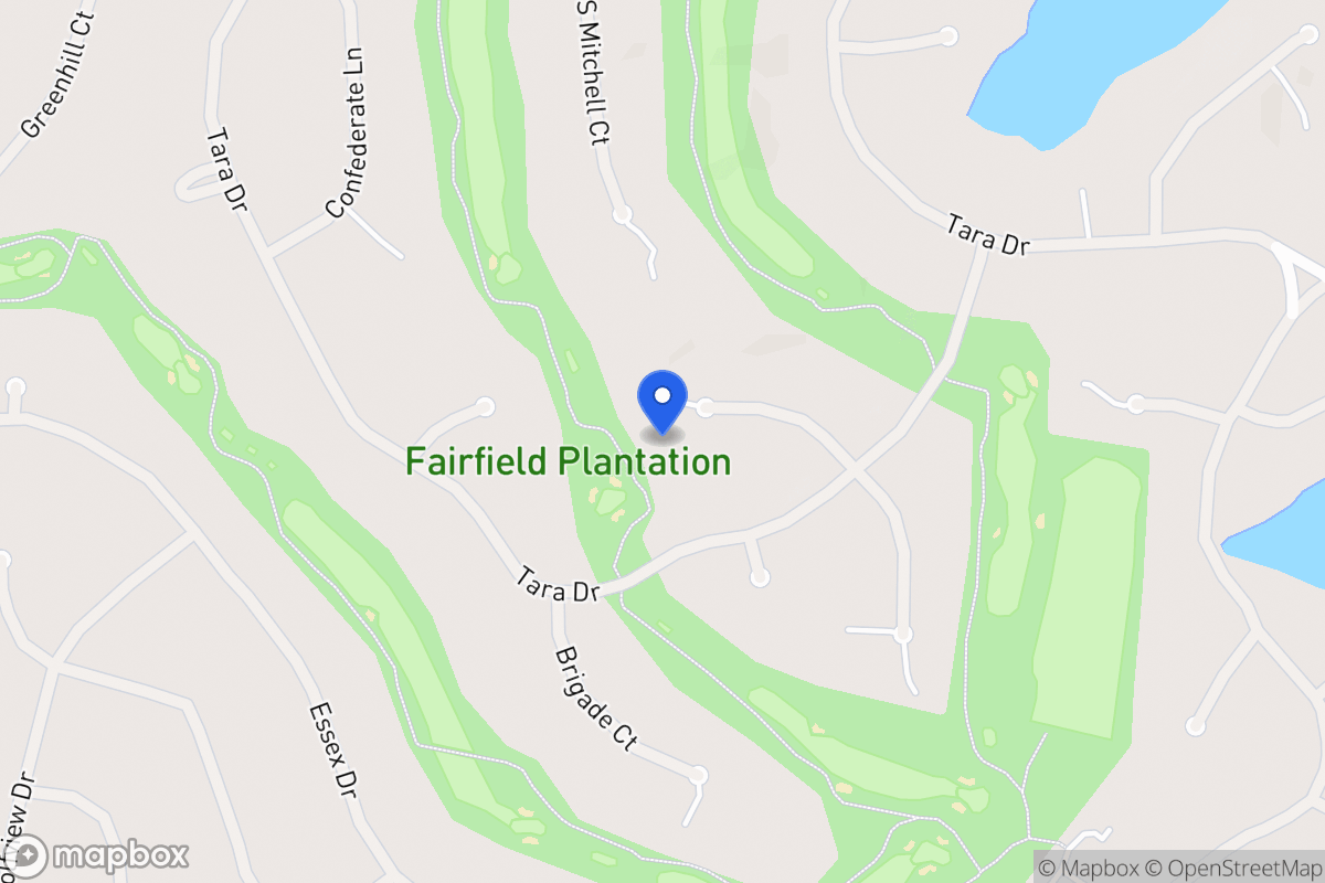 Map of 7031 N Pinewood Ct
