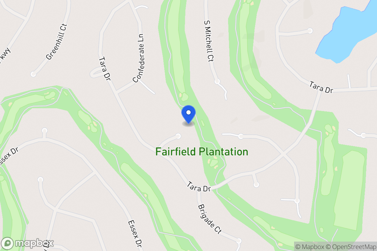 Map of 7043 Confederate Ct