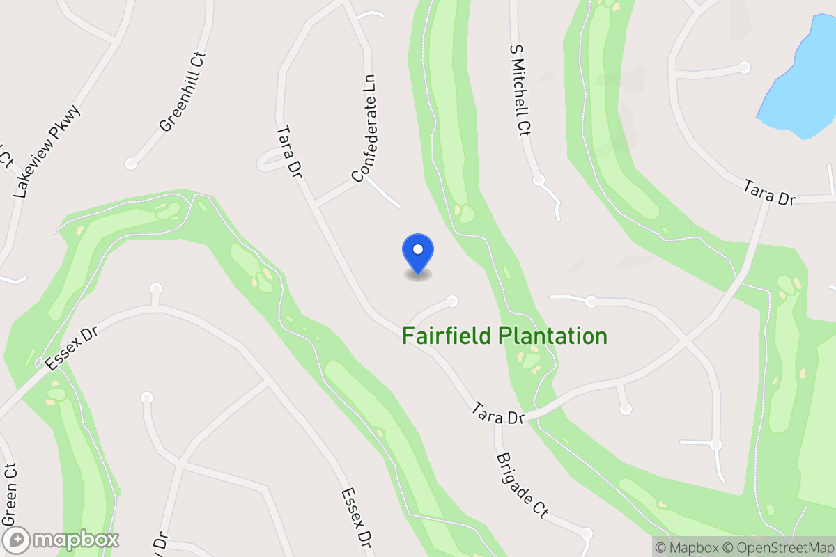 Map of 7045 Confederate Ct