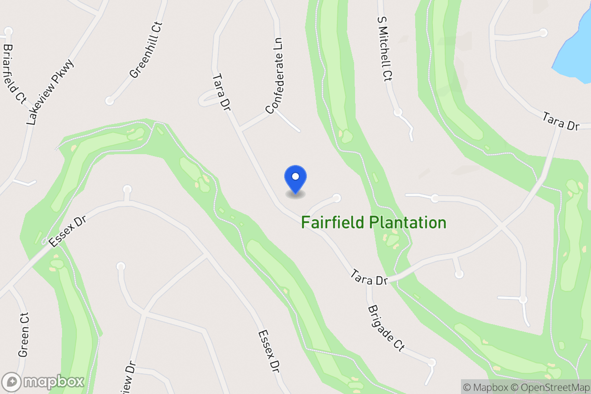 Map of 7046 Tara Dr
