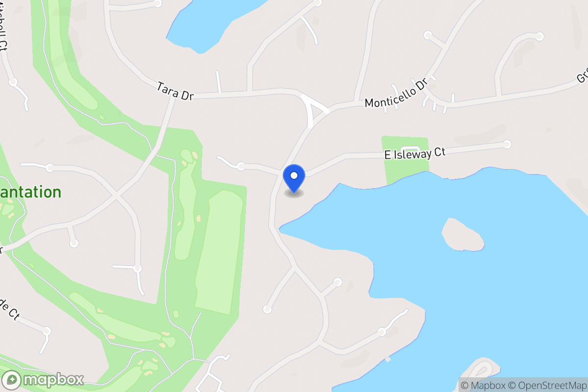 Map of 7093 Monticello Dr