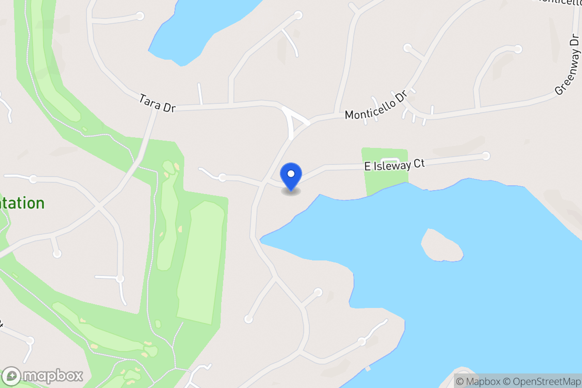 Map of 7095 E Isleway Ct