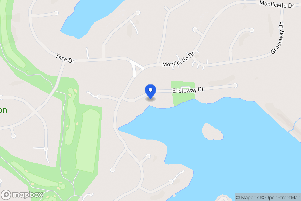 Map of 7096 E Isleway Ct