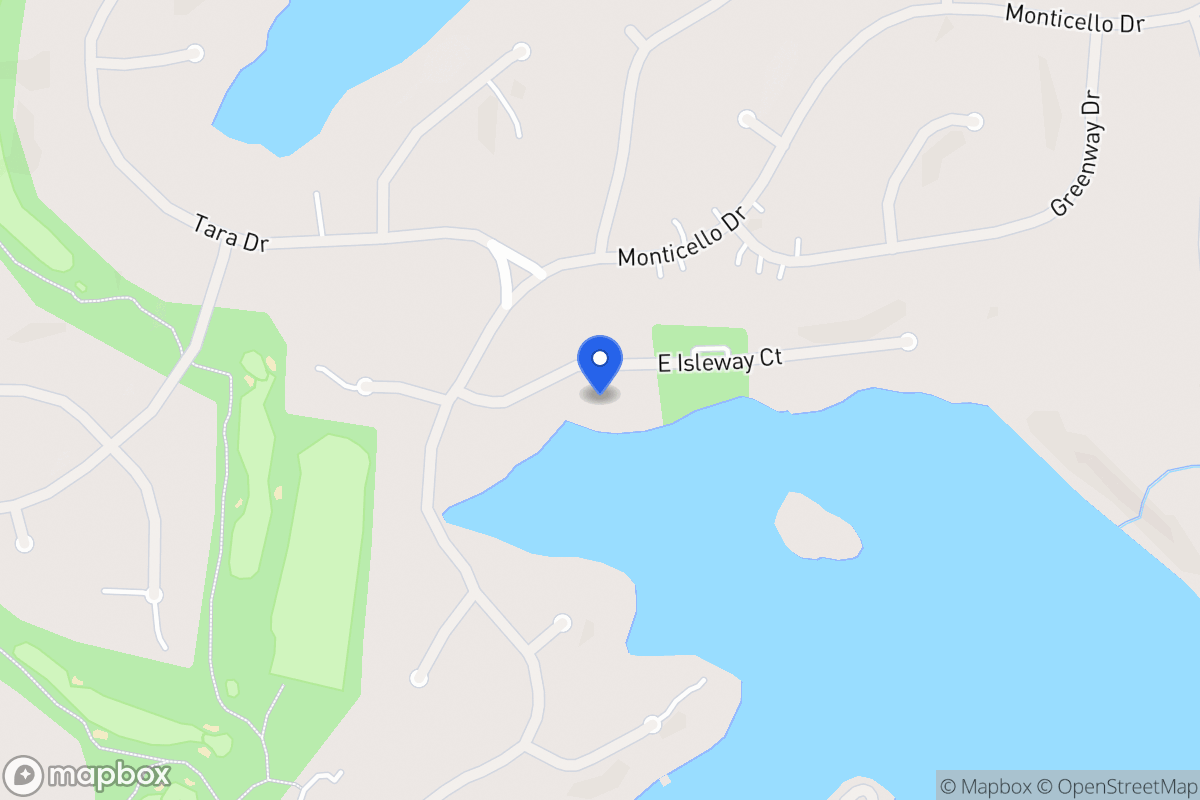 Map of 7097 E Isleway Ct